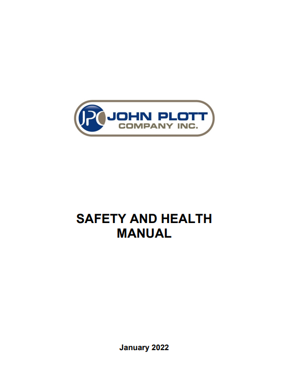 John Plott Health and Safety manual
